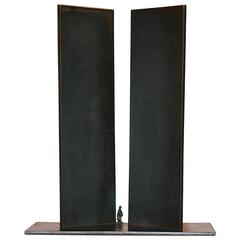"Downtown" Bronze Sculpture by Jim Rennert 5
