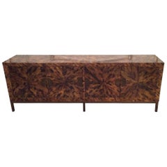 Kredenz Buffet Kommode Messing Schildpatt Mid-Century Modern Sideboard