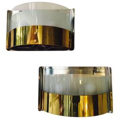 Pair of Romeo Rega Style Sconces 11