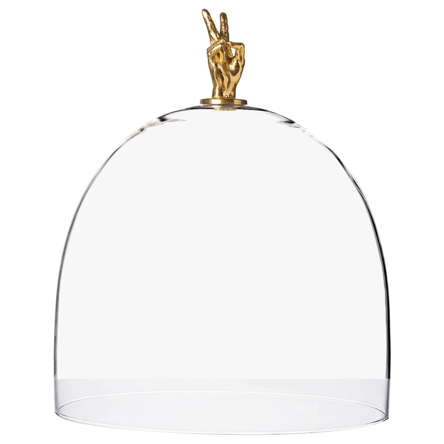 Intitulé « Top Victory Glass and Brass Dome »