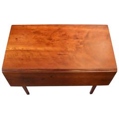Beautiful American Cherry Drop Leaf Table