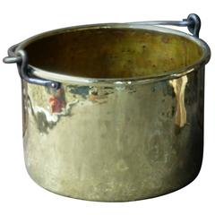 Antique 18th Century Dutch Log Basket or Holder