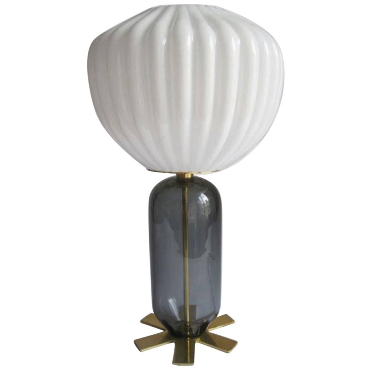 Lampe contemporaine en verre de Murano Don Giovanni
