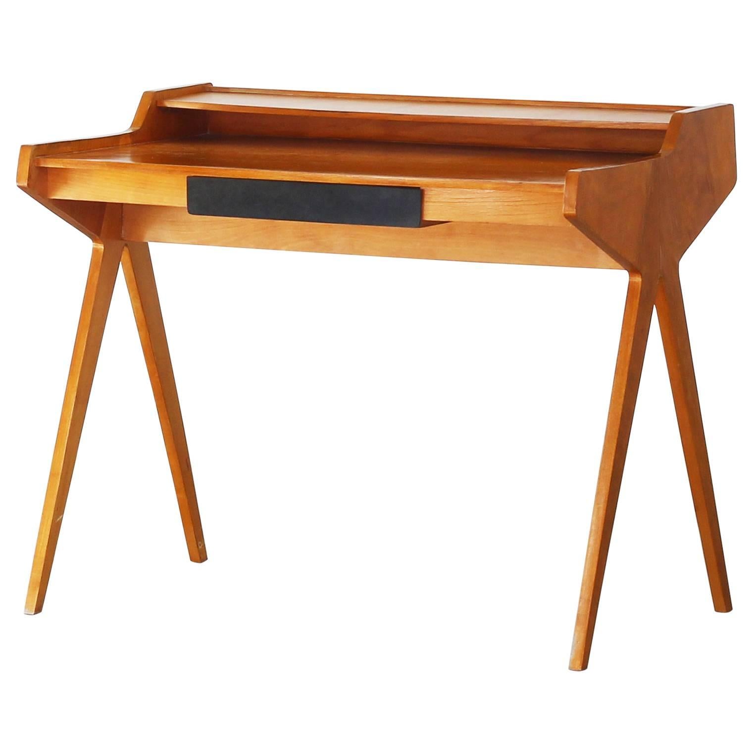 Beautiful Desk Writing Table by Helmut Magg for WK Möbel Germany, 1955
