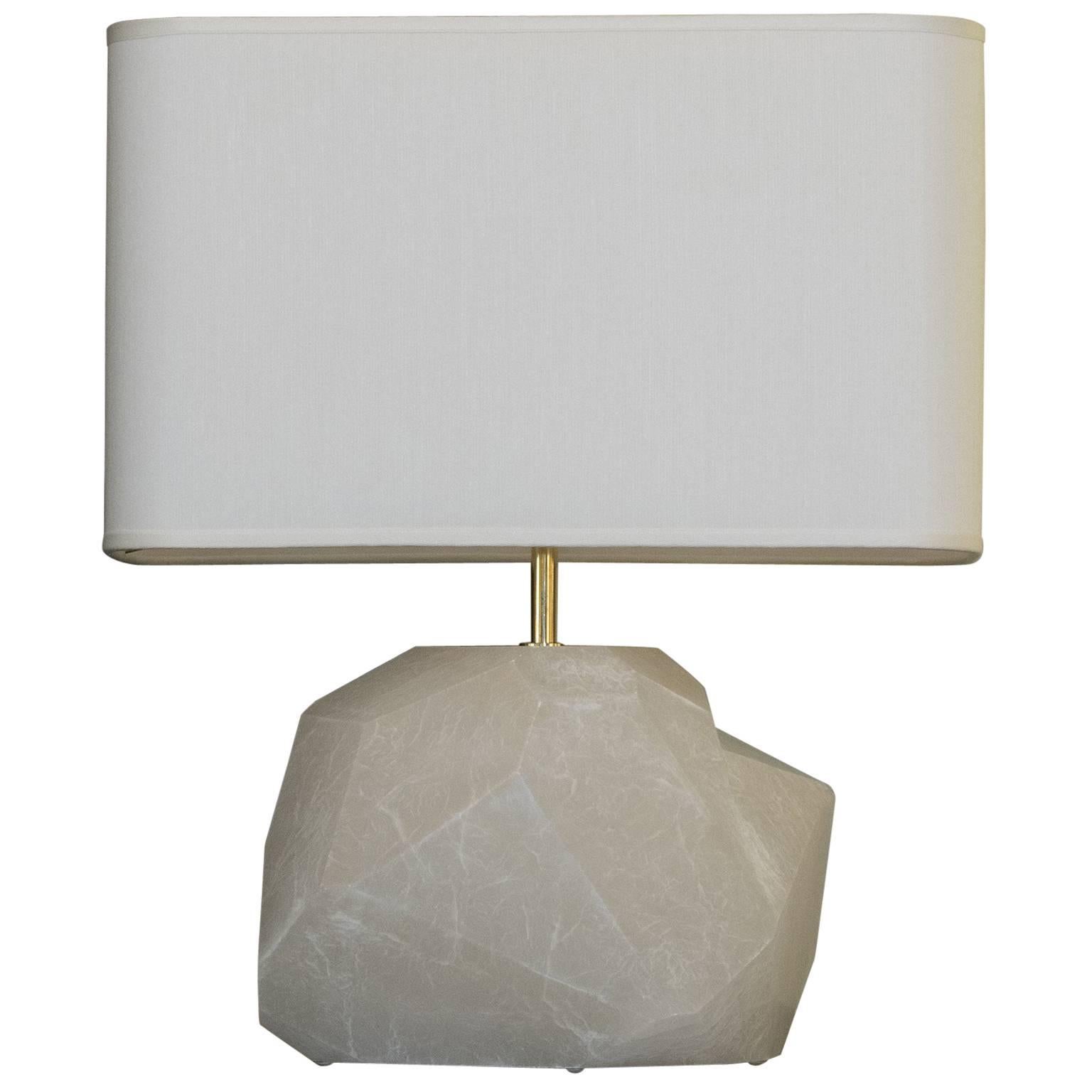 "Monolite" Flair Edition  Mat Alabaster Marble Lamp, Italy 2019 For Sale