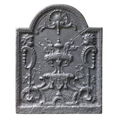 Antique 18th Century French Decoration Fireback