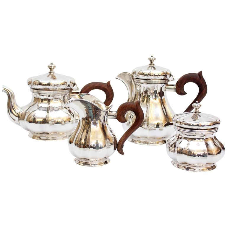Sterling Silver Tea Set For Sale at 1stdibs