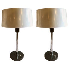 Pair 20th Century Mid Century Desk Table Lamps
