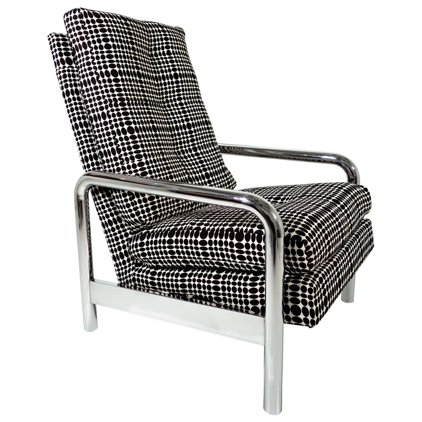 Midcentury Milo Baughman Reclining Lounge Chair