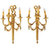 Pair of Louis XVI Style Wall Lights