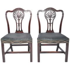 Pair of George III Mahogany Side Chairs 10