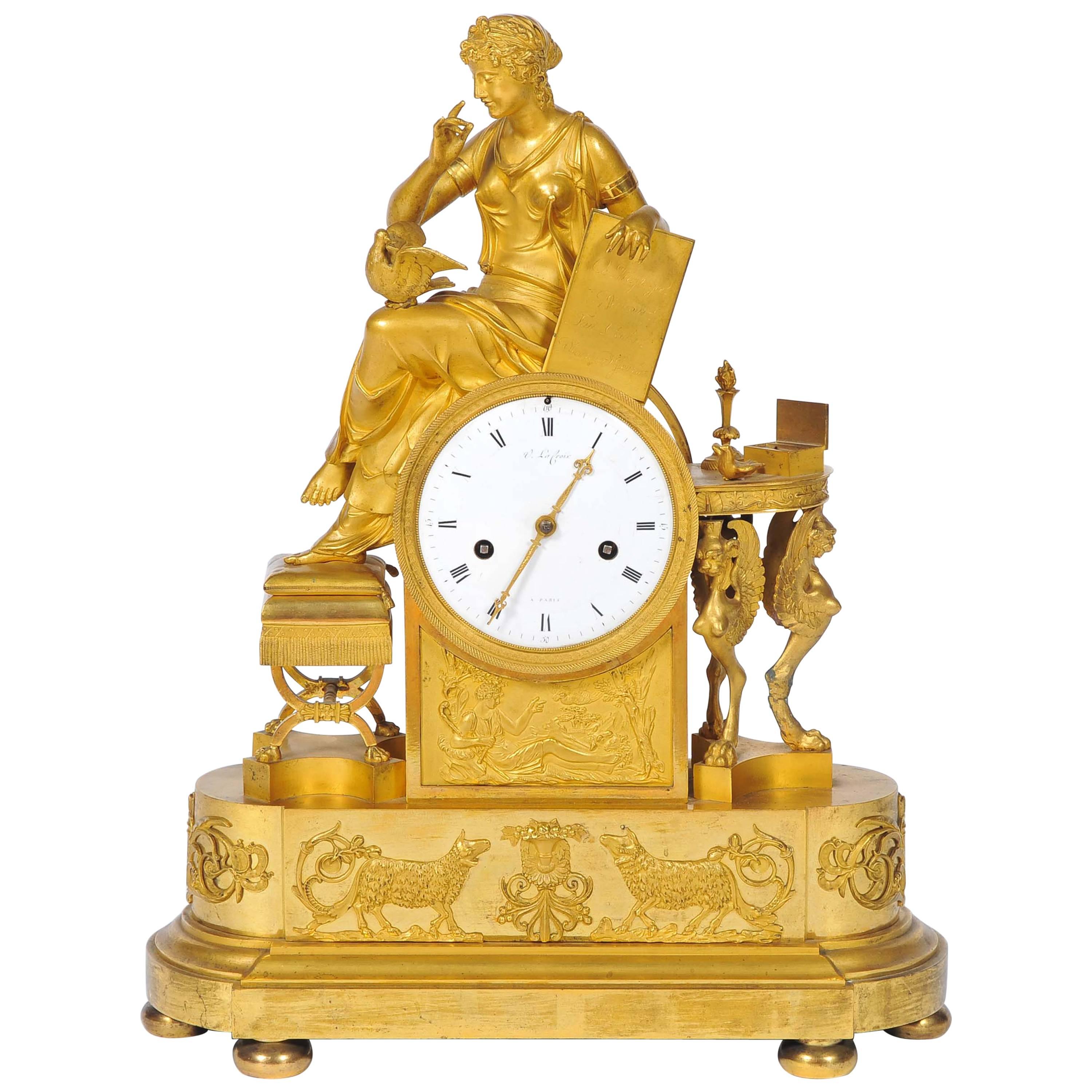 18th Century Ormolu Mantel Clock