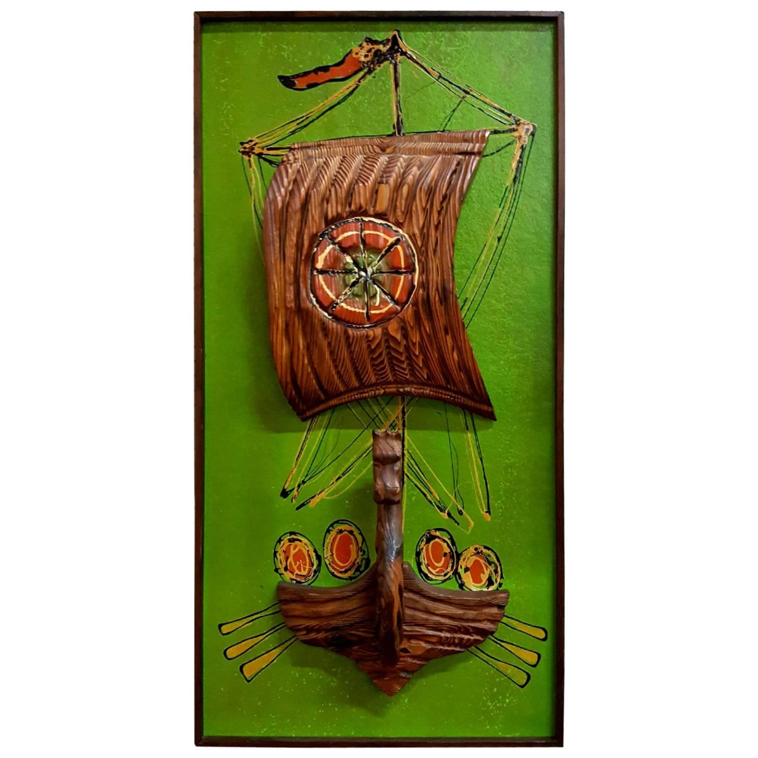 Midcentury Witco Wall Art For Sale