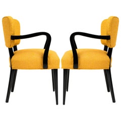 Vintage Pair of 1960s Modern Armchairs or Side Chairs in the Manner of Gilbert Rohde