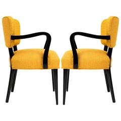 Pair of 1960s Modern Armchairs or Side Chairs in the Manner of Gilbert Rohde 6