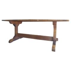 Vintage French Trestle Table