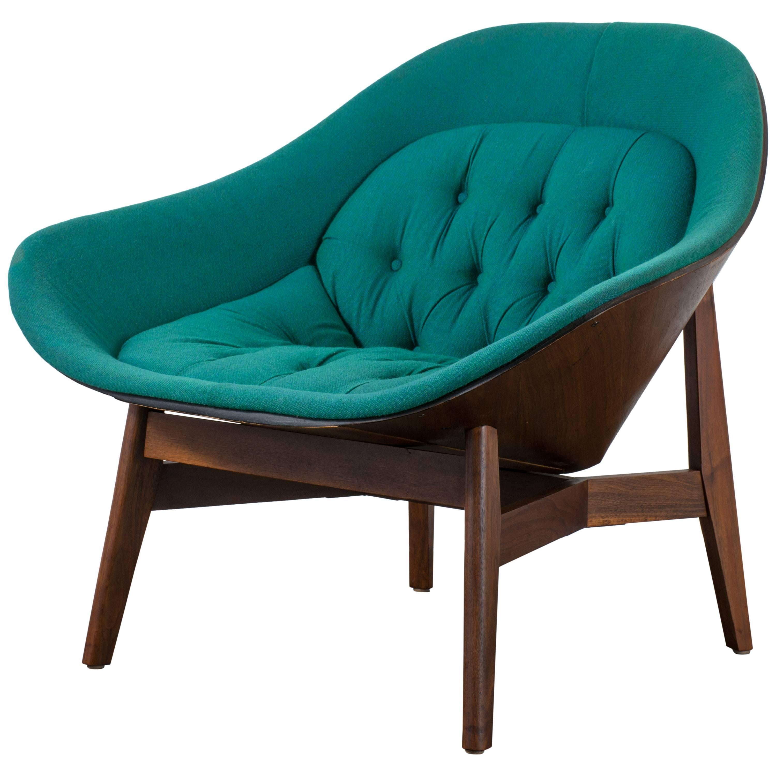 Mid-Century Modern Lounge Chair by George Mulhauser for Plycraft