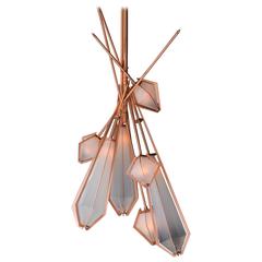 Harlow Dried Flowers Chandelier 4