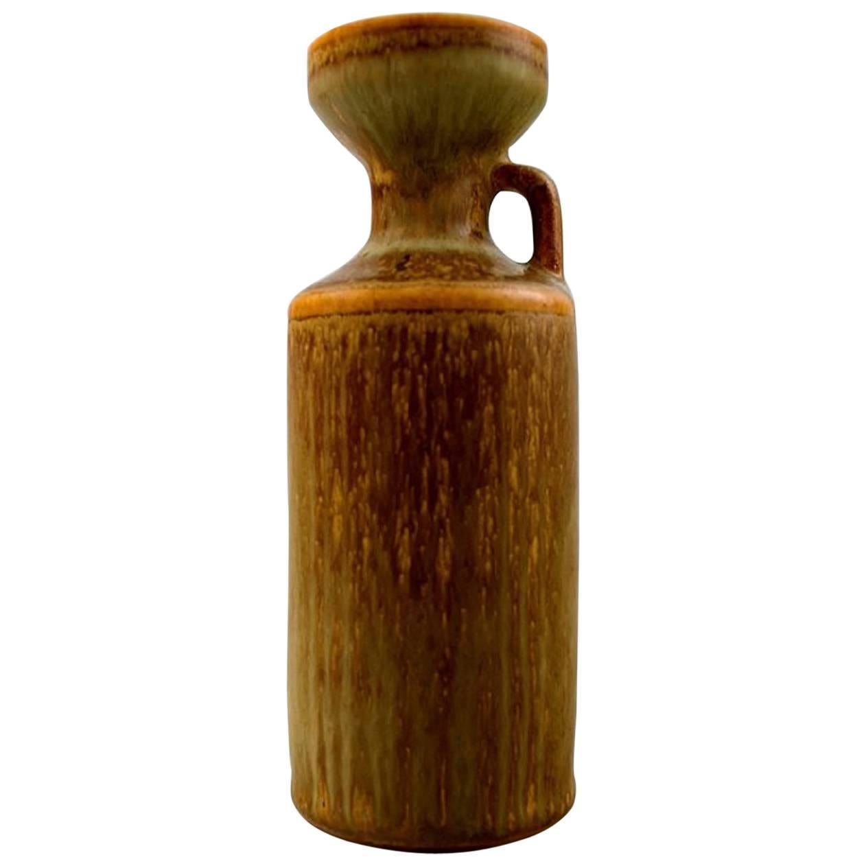 Gunnar Nylund, Rörstrand Vase/Pitcher in Ceramics, Sweden, Mid-20th Century For Sale