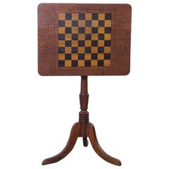 Tilt-Top Chess Table