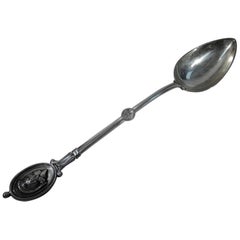 Bailey & Co. Medallion Sterling Silver Stuffing Spoon
