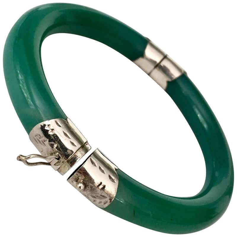 Chinese Jade Bracelet - 3 For Sale on 1stDibs