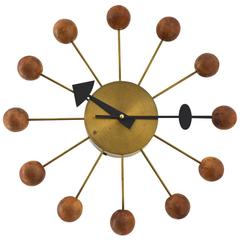 Retro Early Original George Nelson for Howard Miller Ball Clock
