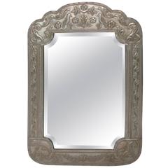 Large Metal Clad Mirror 10