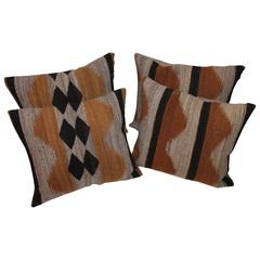 Navajo Geometric Indian Weaving Pillows 8