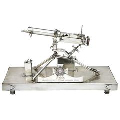 'Trench Art' Model of a Maxim Machine Gun, 1916 9