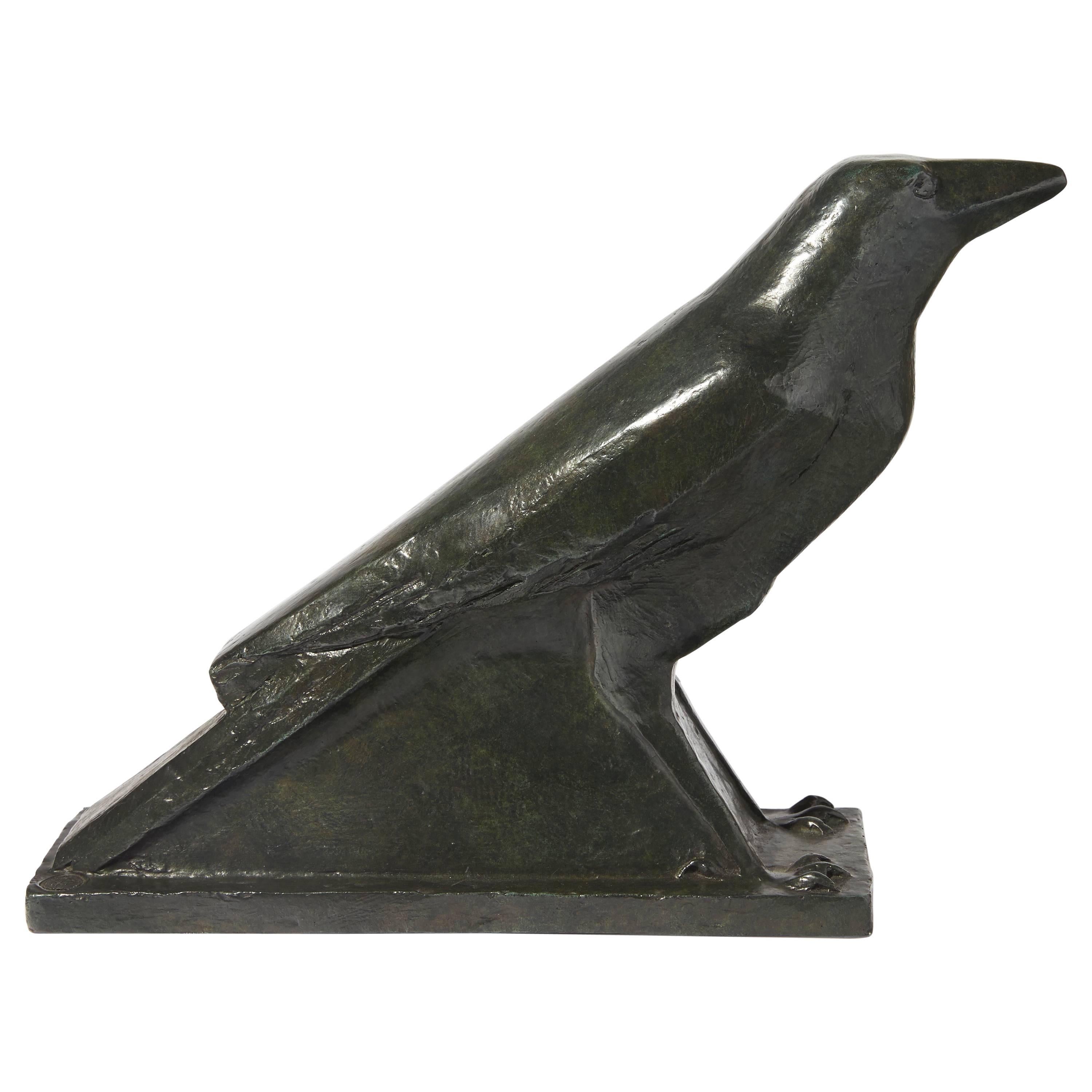 Sculpture 'Crow' by Joseph Csaky For Sale