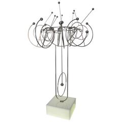 Joseph Burlini Kinetic Sculpture on Stand