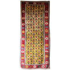 Mid-19th Century Caucasian Long Rug