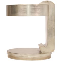 Deco Style Silver Gilt Cantilever Table 7