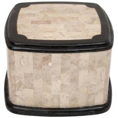 Tessellated Stone and Marble Occasional Table 11