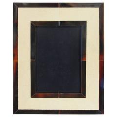 Shagreen and Horn Photo Frame for 5" x 7" 4