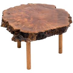 Mid-Century Live Edge Walnut Coffee Table 3