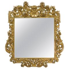 Late 19th Century Baroque Style Palace Mirror