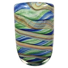 Venetian Glass Vase, circa 1970 7