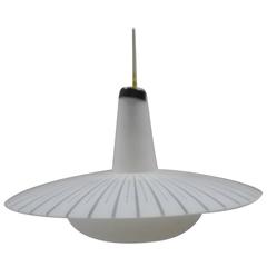 50 Years Chandelier with Opal Glass Shade