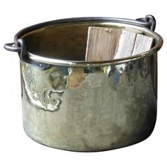 18th Century Dutch Log Basket, Log Holder