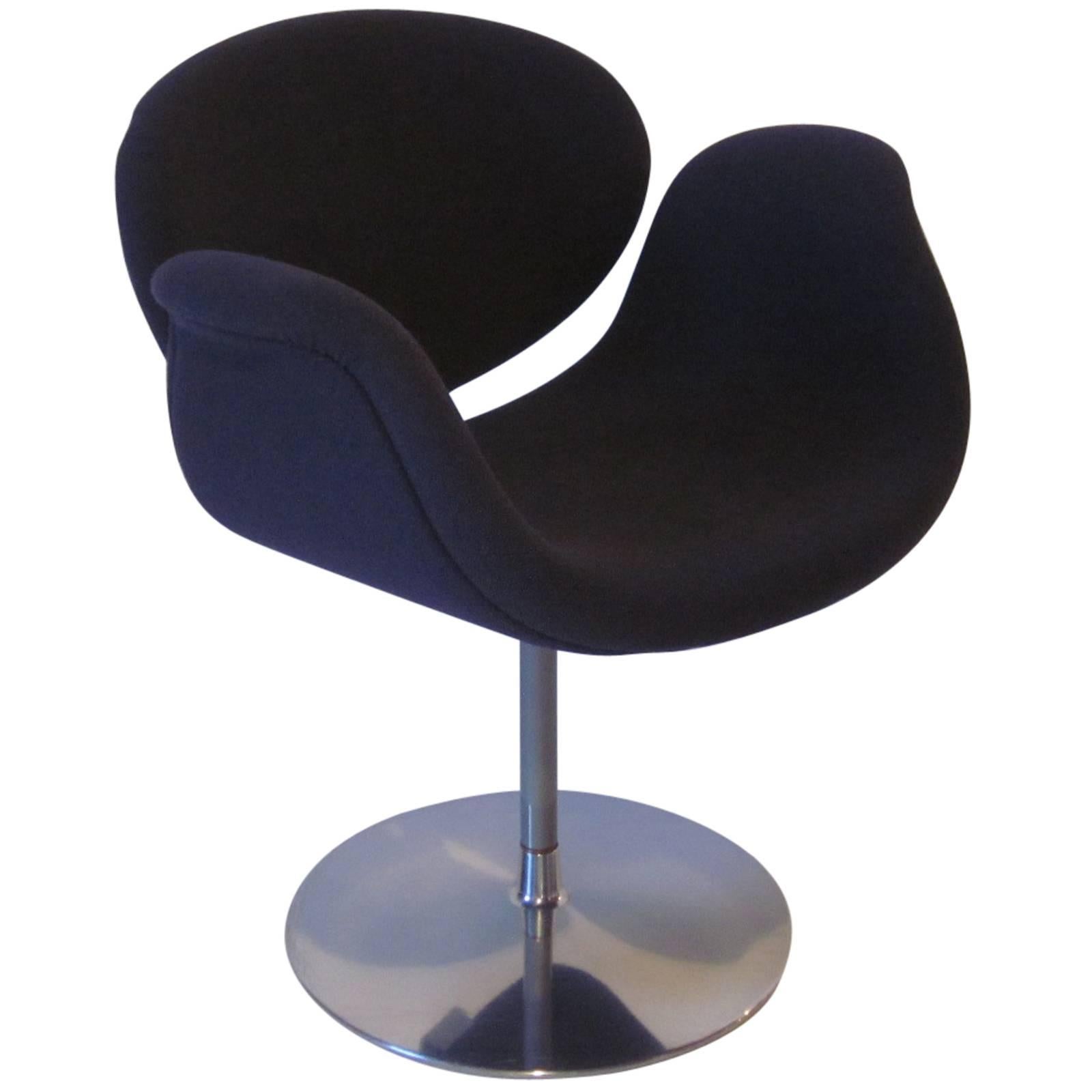 Pierre Paulin Op Art Sculptural Tulip Swiveling Armchair