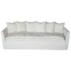 Egg Shell White Coverall Sofa