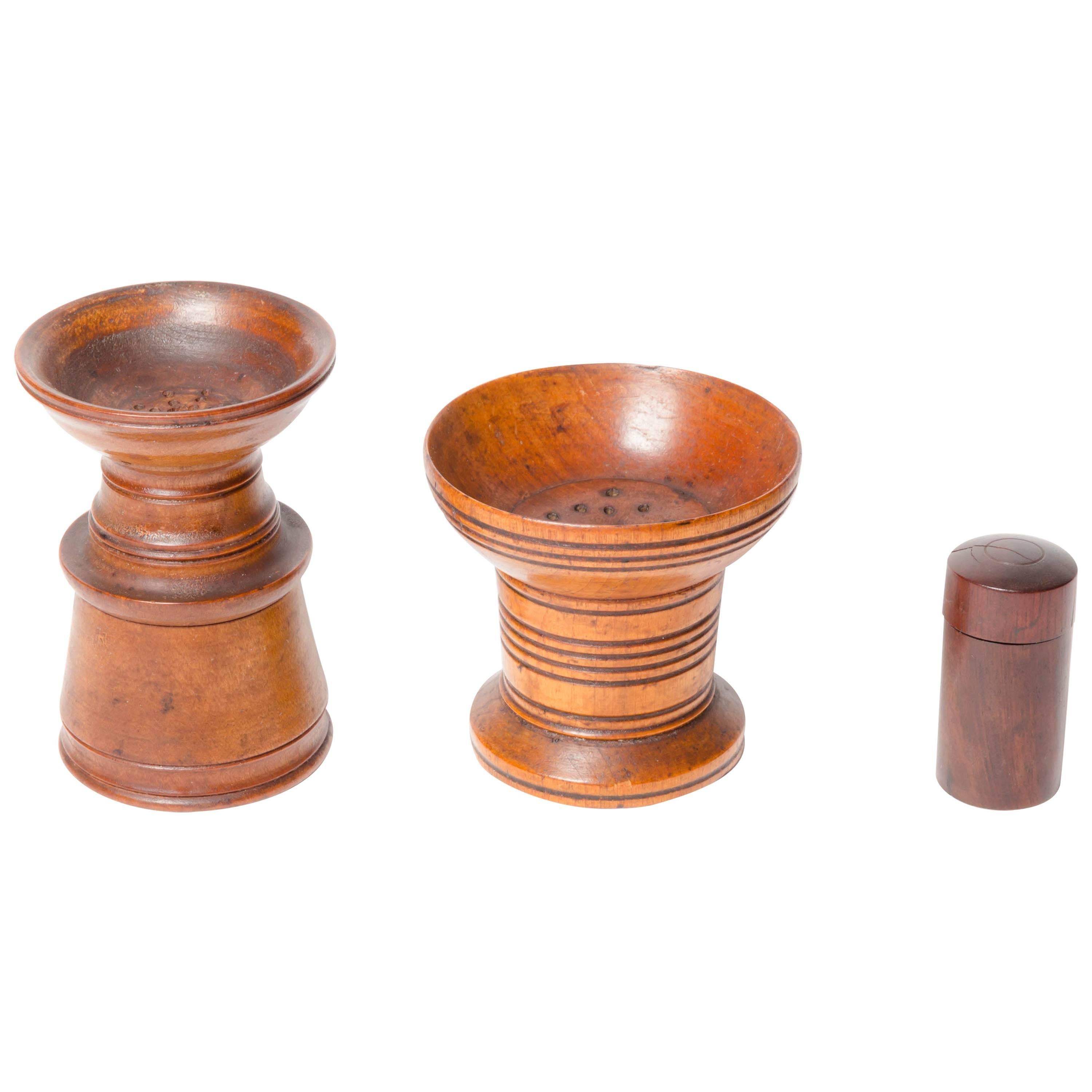 19th Century English Treen Collection For Sale