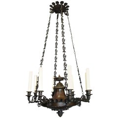 Used Chandelier, Empire Style Chandelier