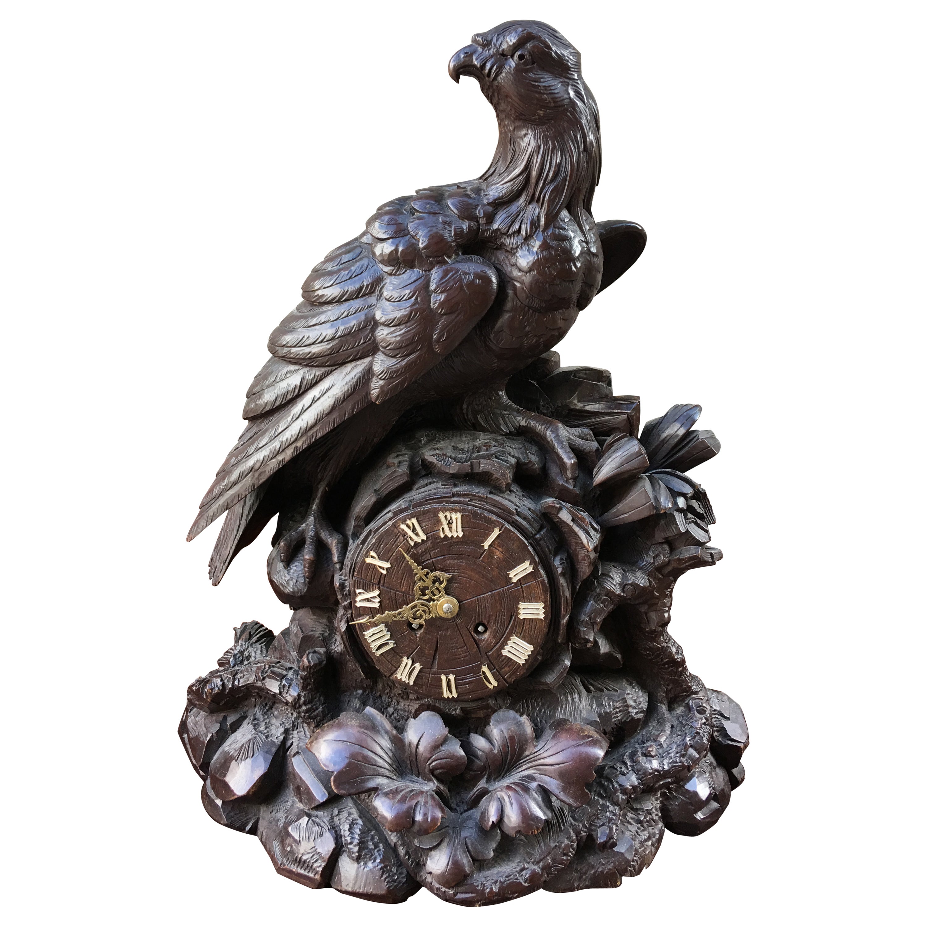 Black Forest mantel clock, German, circa 1890 For Sale at 1stDibs