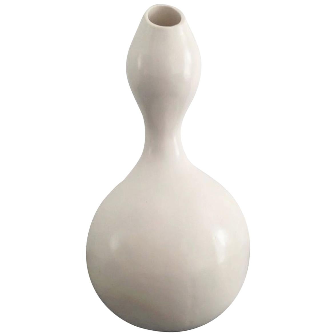 Postmodern Sculptural Abstract Gourd Form Vase For Sale