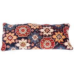 Pillow Made Out of a 19th Century Caucasian Shrivan Rug Fragment 3