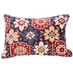 Pillow Made Out of a 19th Century Caucasian Shrivan Rug Fragment