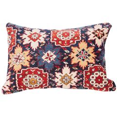 Pillow Made Out of a 19th Century Caucasian Shrivan Rug Fragment 4